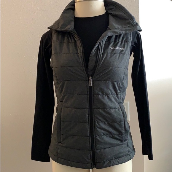 Columbia Jackets & Blazers - Columbia vest and Omni heat base layer medium
